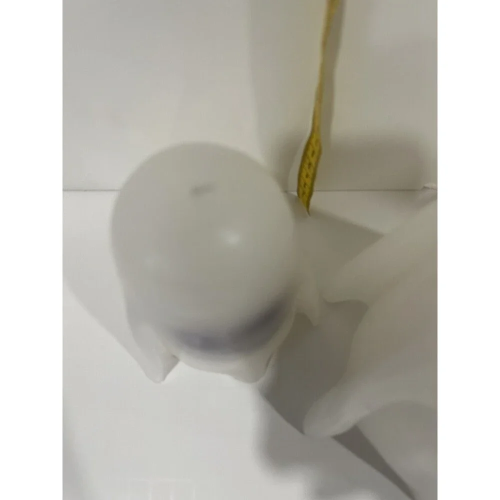 Pottery Barn Halloween Large And Small Heavy Ghost Shaped Candles